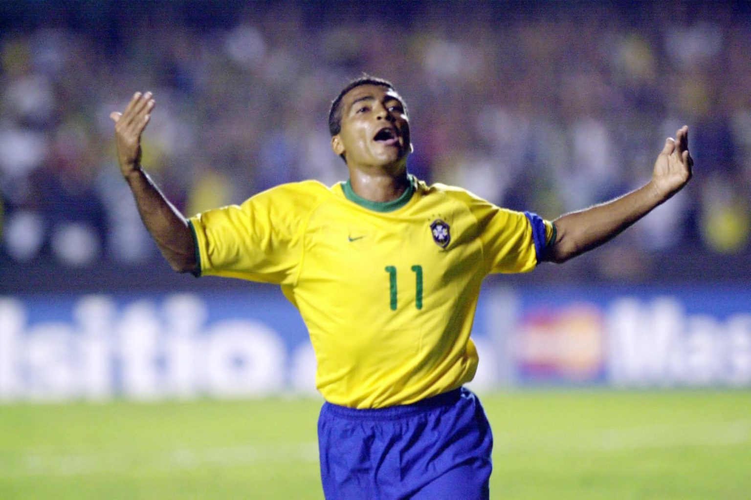 Romario, where is your Brazil player shirt? Is it all red now?