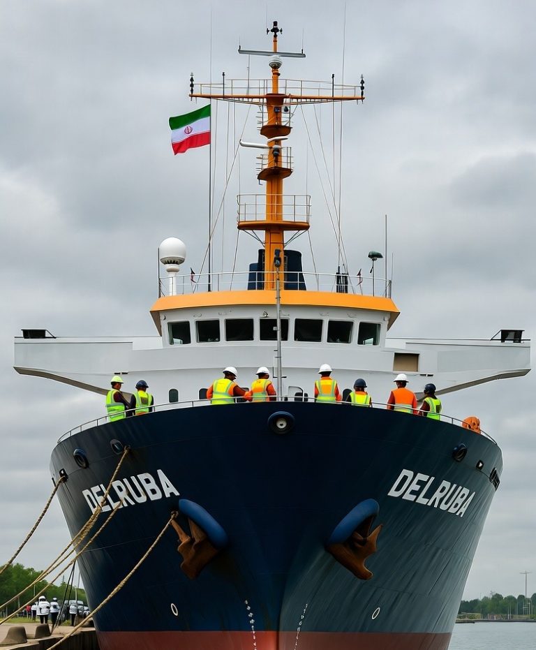 Danger Ahead: Iranian Sanctioned Ship Docks in Brazil