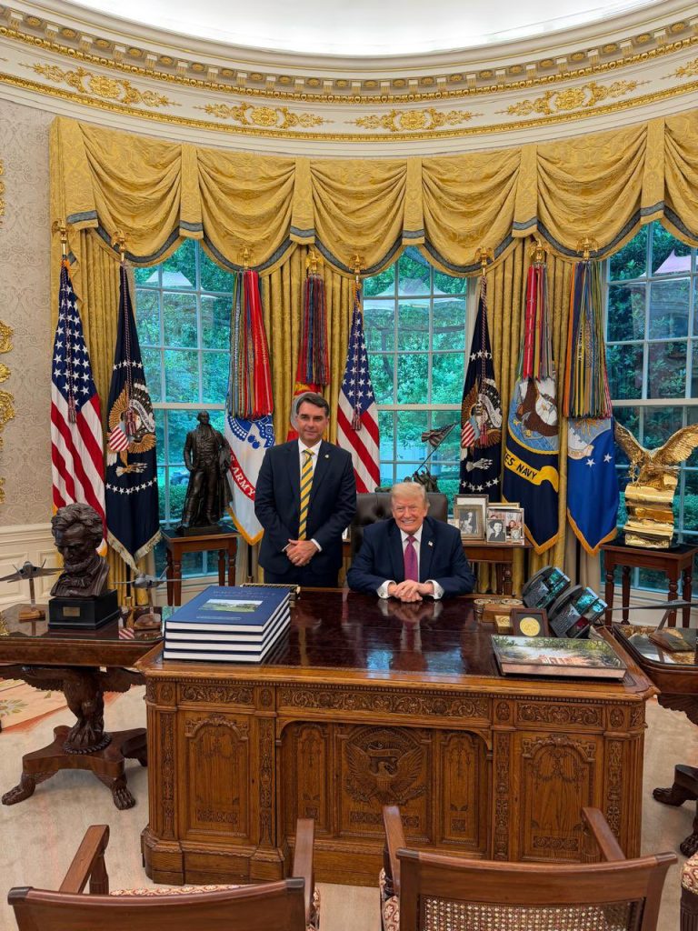 President Trump Welcomes Flávio Bolsonaro to the White House: