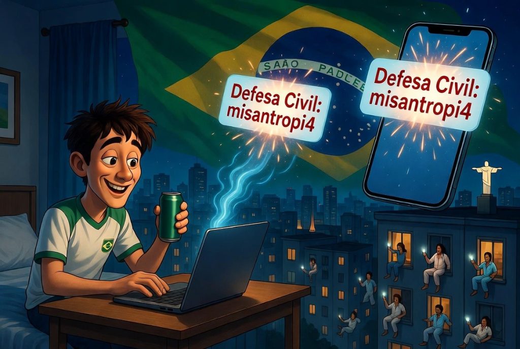 One Man’s Midnight Decision to Test Brazil’s Emergency Alert System